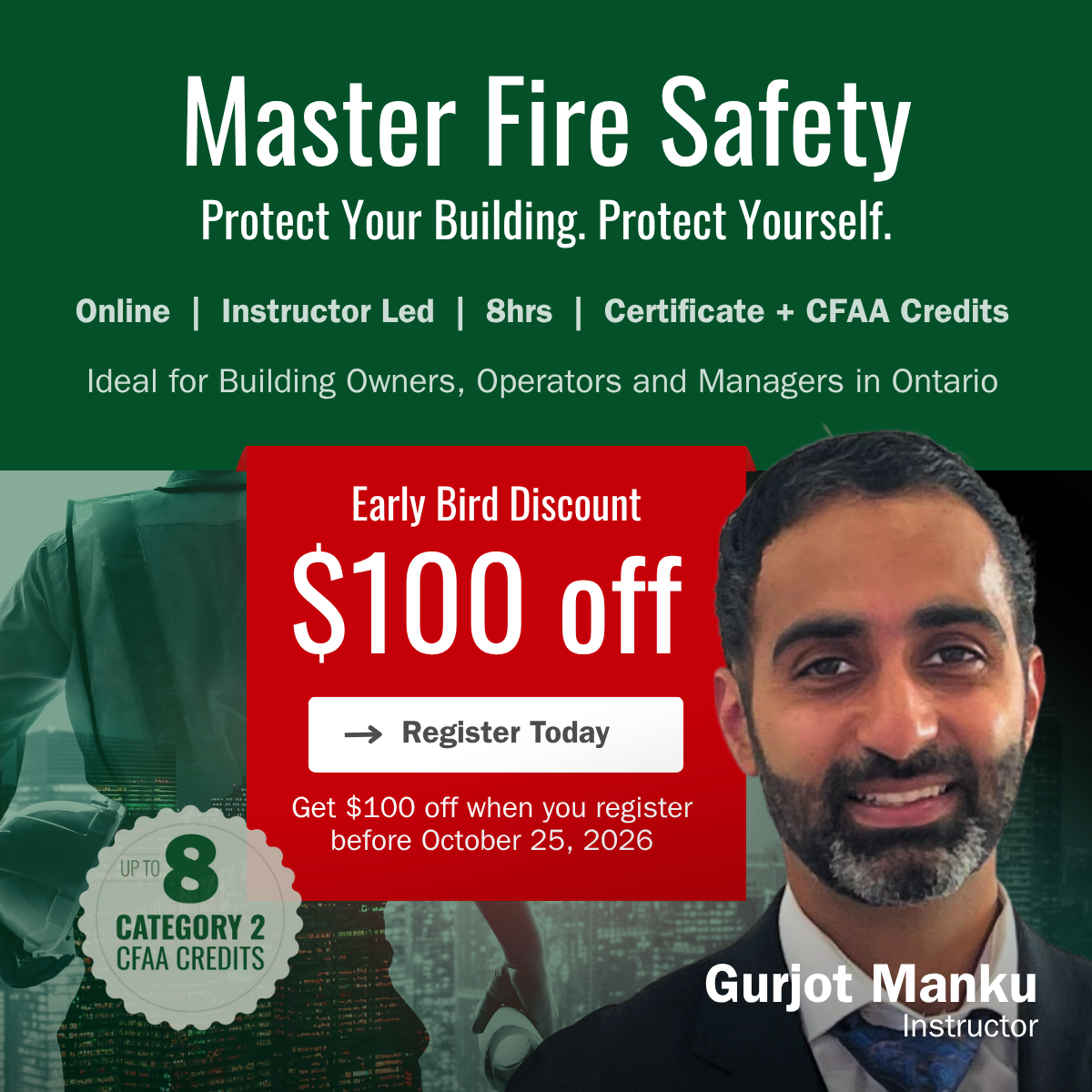 Master Fire Safety, Training for Building Operators, Owners and Managers