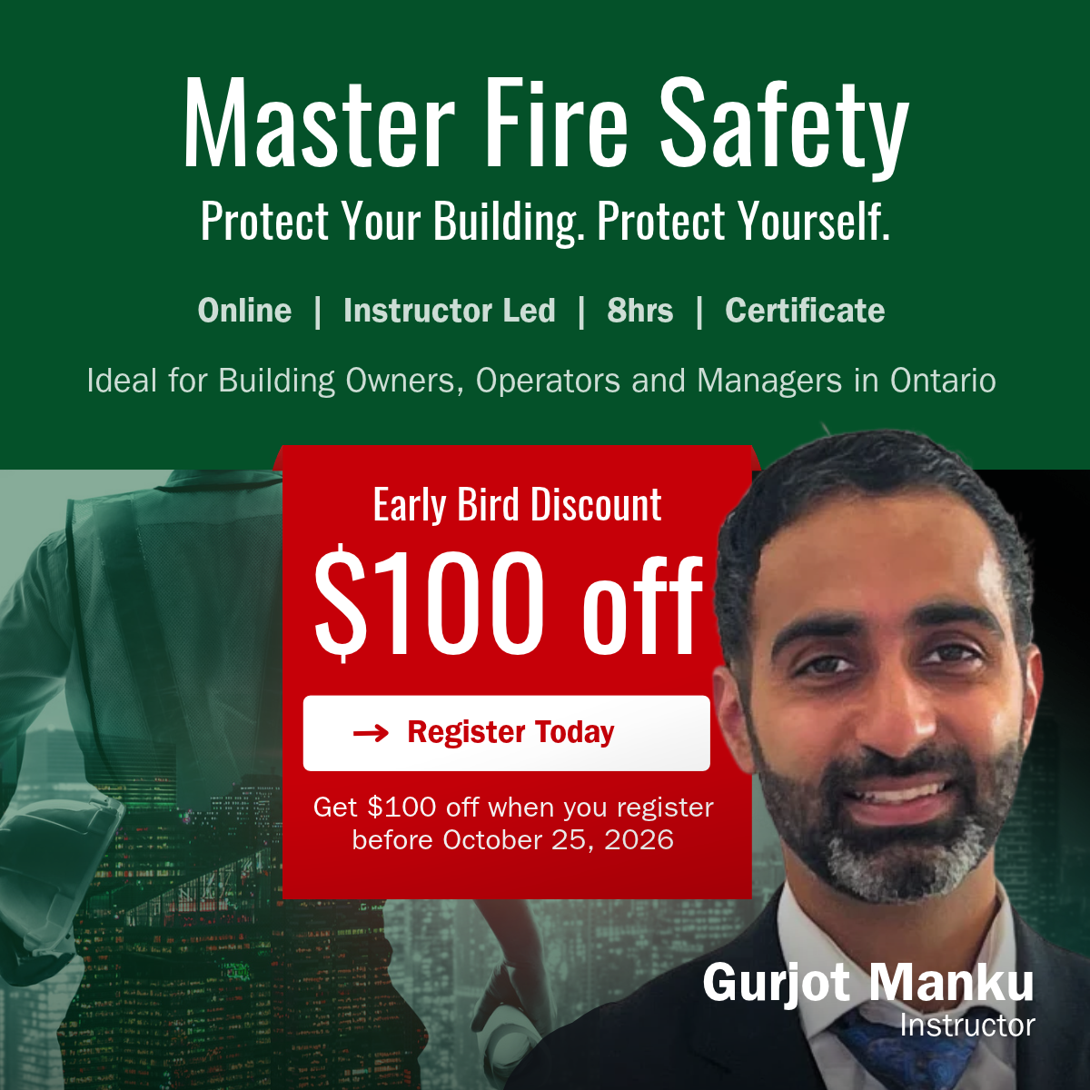 Master Fire Safety, Training for Building Operators, Owners and Managers