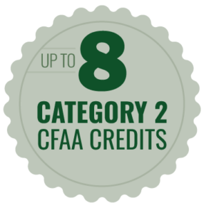 Up to 8 Category 2 CFAA Credits