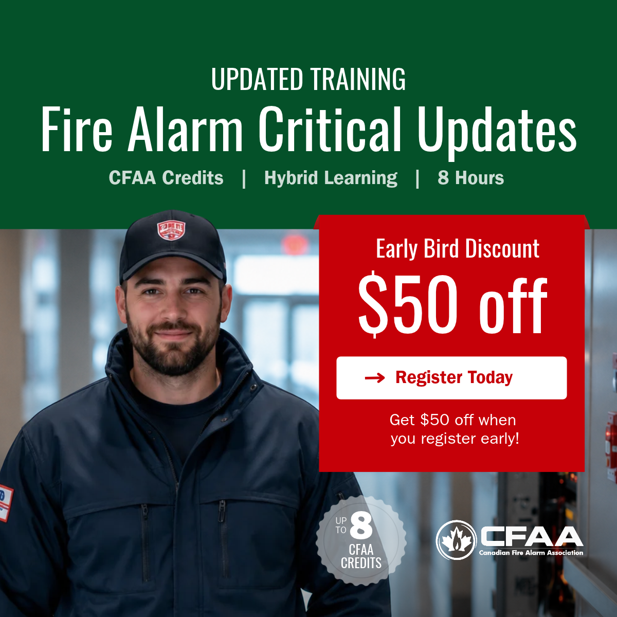 Fire Alarm Critical Updates, 2026. Register today!